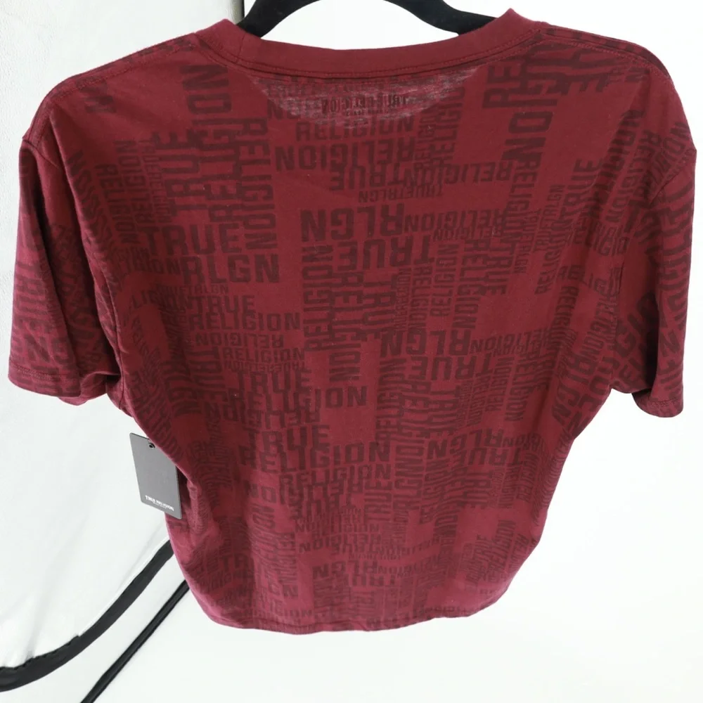TRUE RELIGION MEN‎ CREW NECK SHORT SLEEVE ALL OVER PRINT TSHIRT